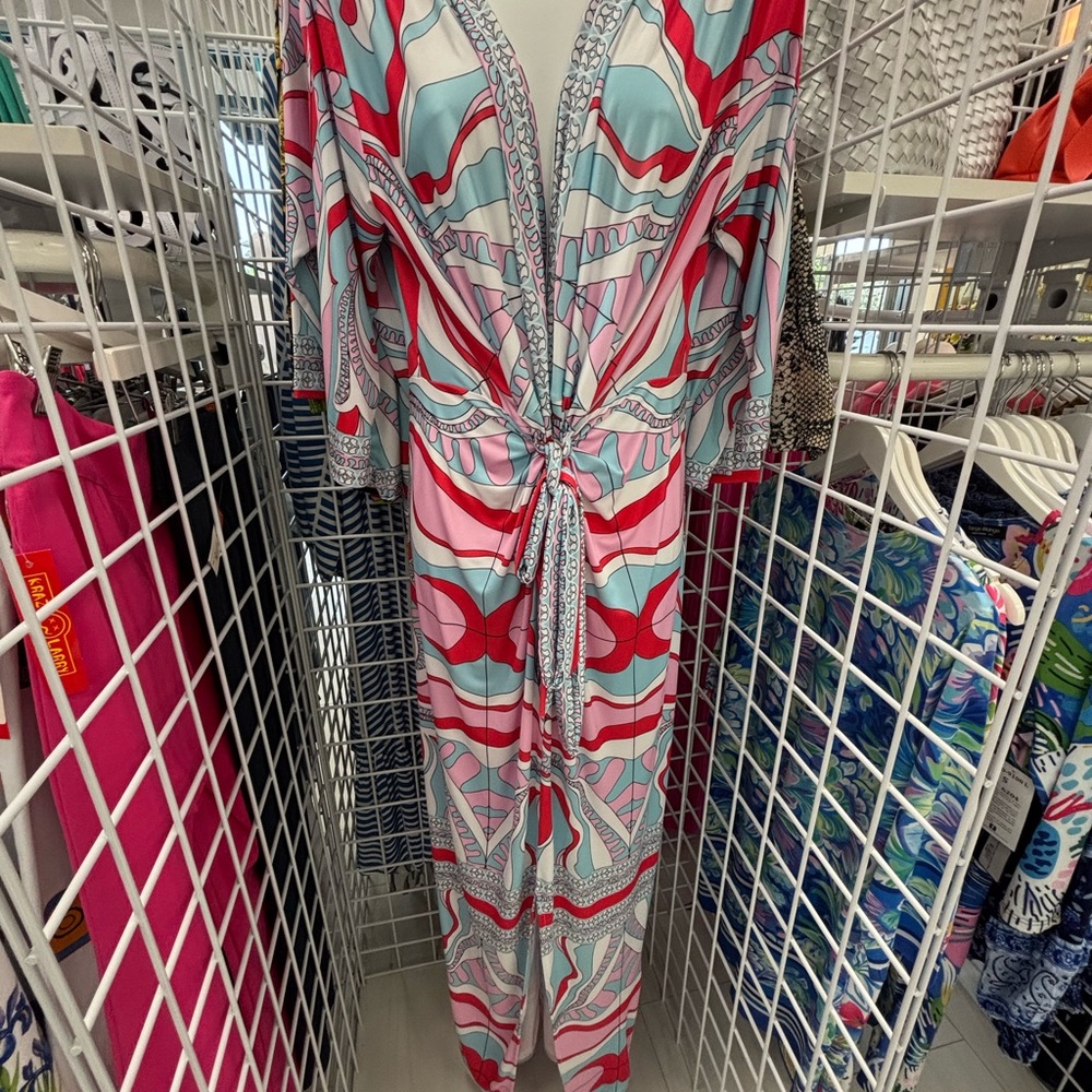 Elegant Multicolor Maxi Dress